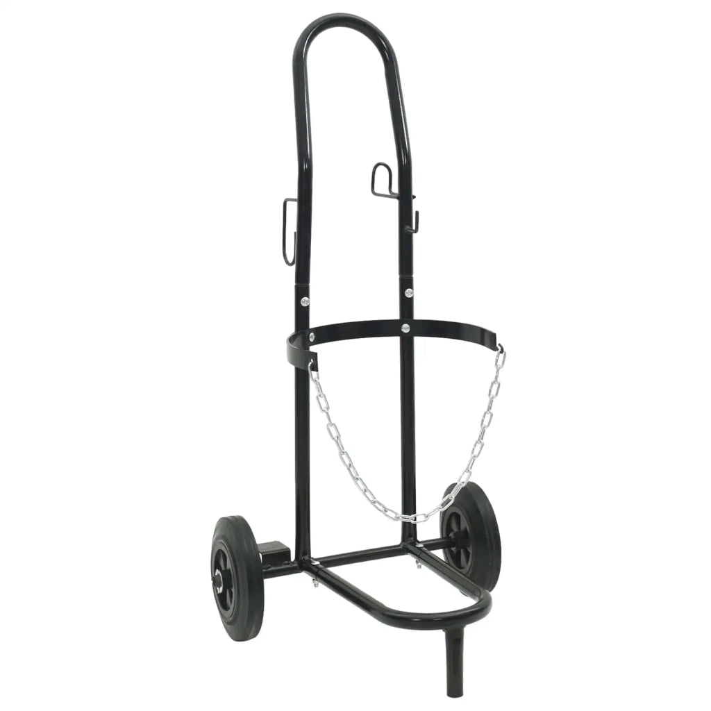Carrello Manuale Nero e Rosso 49 x 49 x 101 cm Acciaio CFW8597524