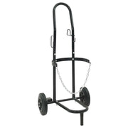 Carrello Manuale Nero e Rosso 49 x 49 x 101 cm Acciaio CFW8597524