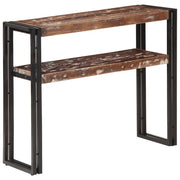 Tavolo Consolle 90x30x75 cm in Legno Massello di Recupero cod mxl 21342