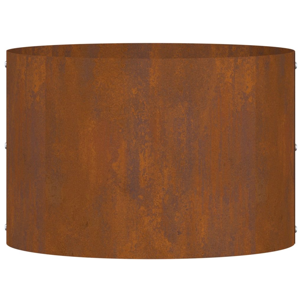 Fioriera in Acciaio Corten Acciaio corten Acciaio Corten Media