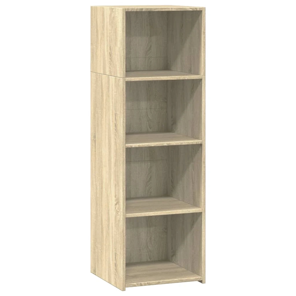 Buffet credenza cassettiera armadio mobile contenitore organizer cucina soggiorno rovere Sonoma 40 x 41 x 124 cm legno ingegnerizzato marrone 02_0031566