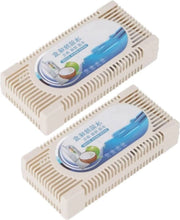 Deodorante per Frigorifero in Doppio Pacchetto - Prevengi i Odori nel Frigorifero e nel Congelatore - Per l'Uso in Casa