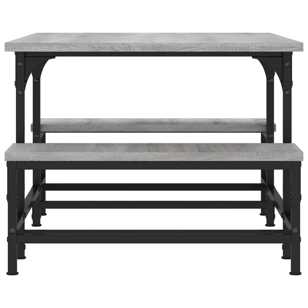 Tavolino Salotto Grigio Sonoma 100x50,5x40 cm Legno Multistrato 835377