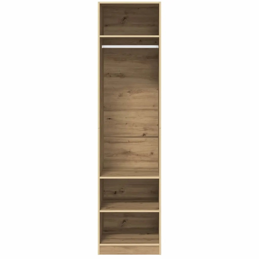 Guardaroba con lo scaffale Rovere artigianale 50 x 50 x 200 cm 875010
