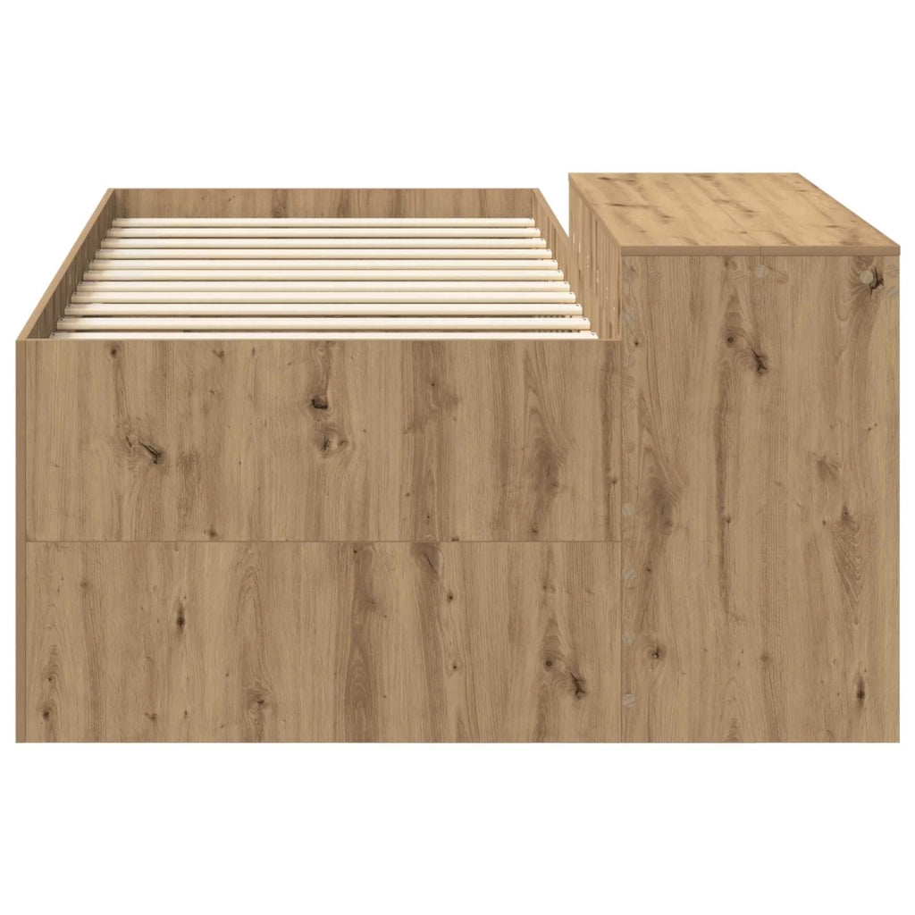 Letto alto per bambini con scrivania Rovere Artigianale 3422666