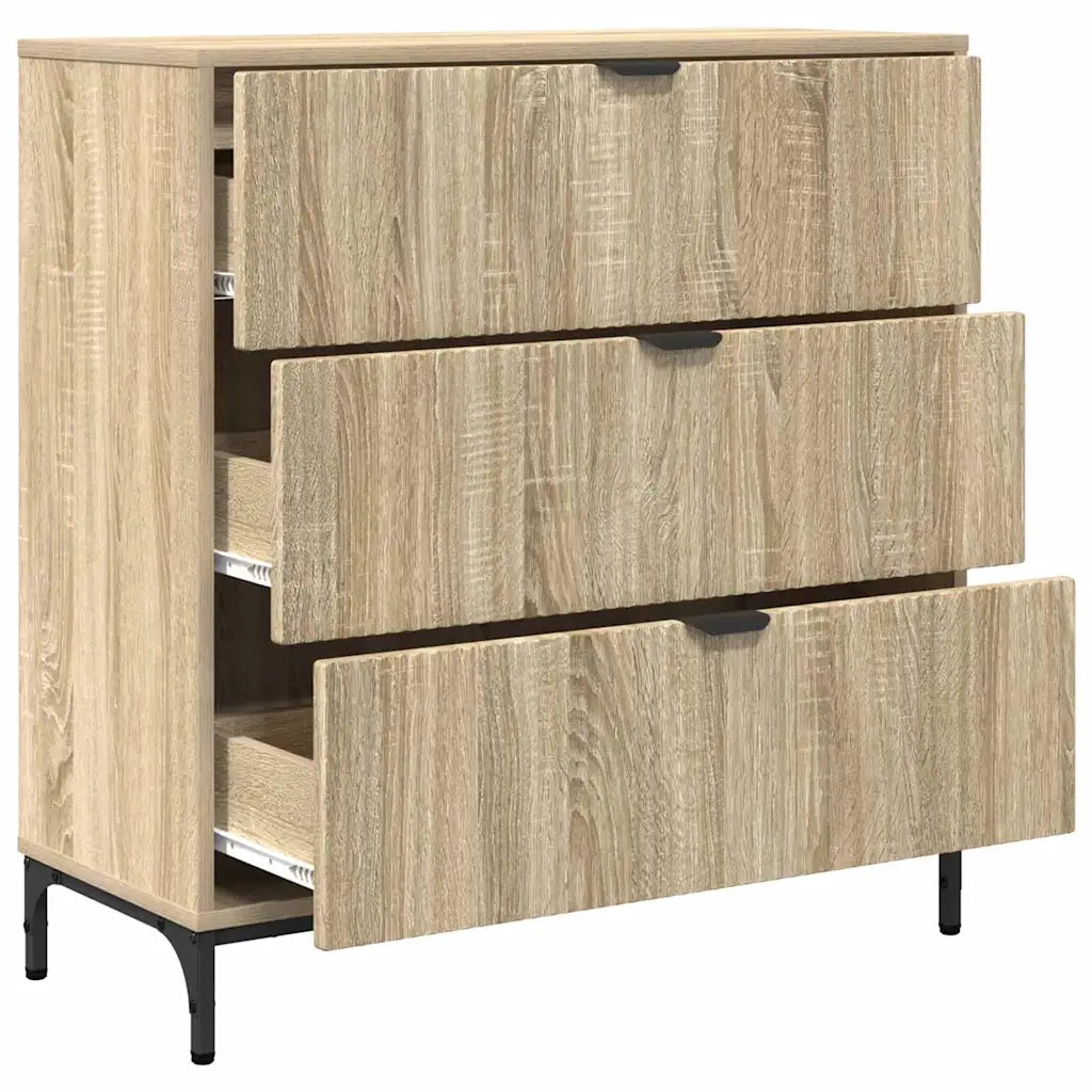Credenza-Buffet-Armadio da cucina rovere sonoma 79.5 x 33 x 82 cm Legno multistrato