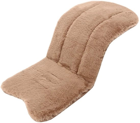 Cuscino per sedere in piuma - Respira bene - Cuscino per bambini - Universale - Fissaggio semplice - Dimensioni 76x37 cm