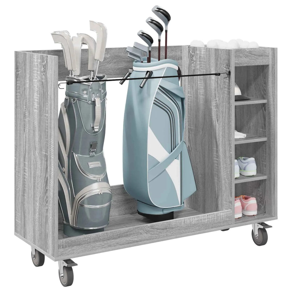 Armadio per Golf con ruota Grigio Sonoma 120 x 45 x 98 cm CFW7268266