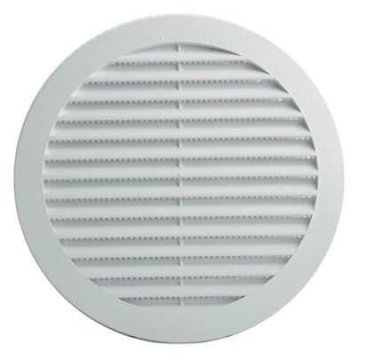 GRIGLIA AERAZIONE PLASTICA D 100 MM- 100,0 pz