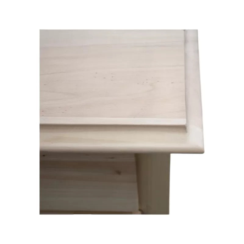 cassettiera classica 4 cassetti legno grezzo 90x42x83 (525) - Mobili 2G