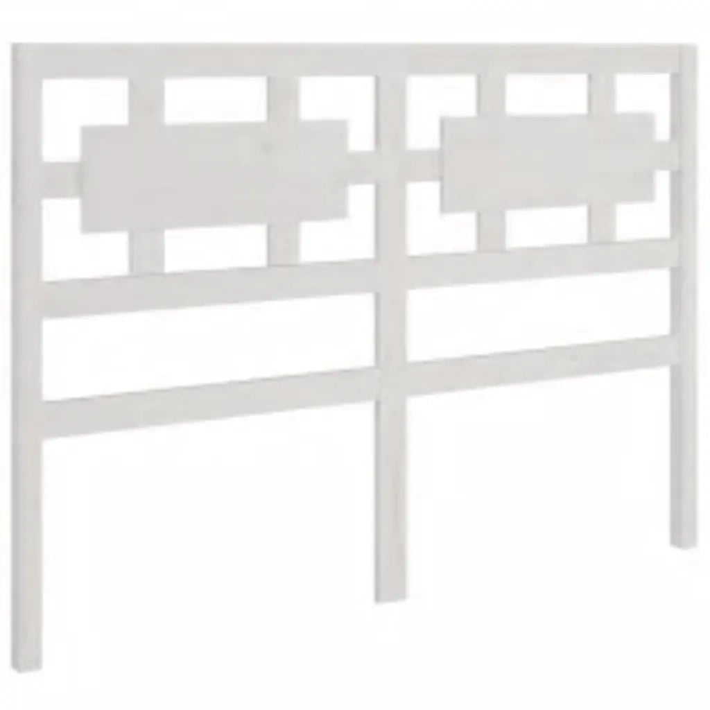 Giroletto-Struttura Letto Bianco in Legno Massello 200x200 cm 771881