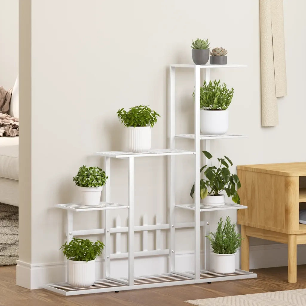 Portapiante 94,5x25x88 cm Bianco in Metallocod mxl 73340