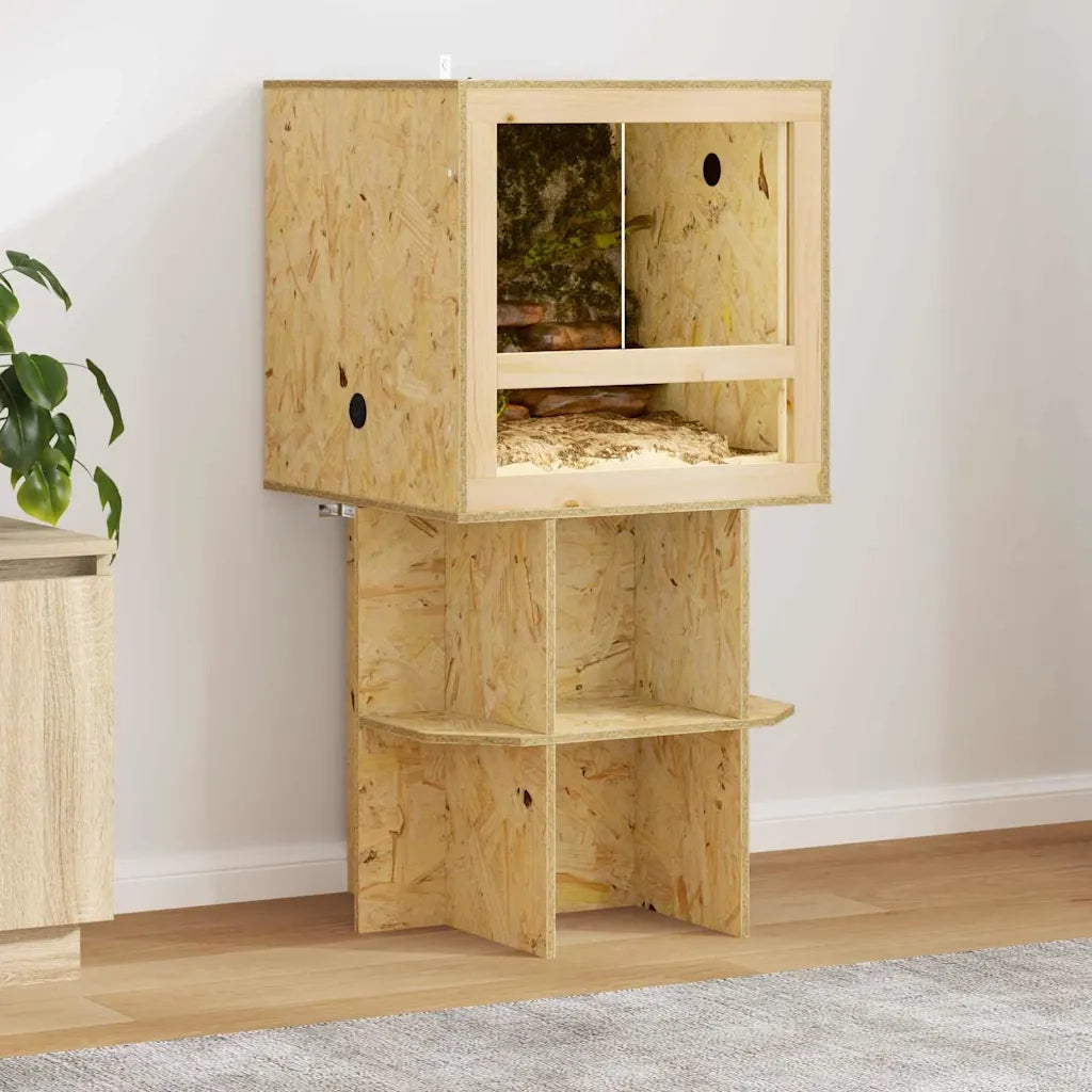 Base per Terrario Marrone 50 x 50 x 50 cm OSB CFW7746734