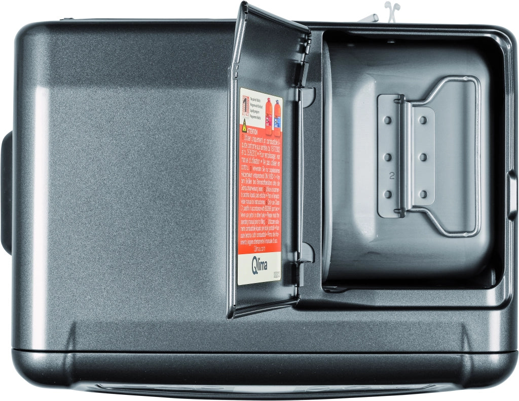 Qlima STUFA A COMBUSTIBILE ELETTRONICA SRE 0031 TC  col. Grigio