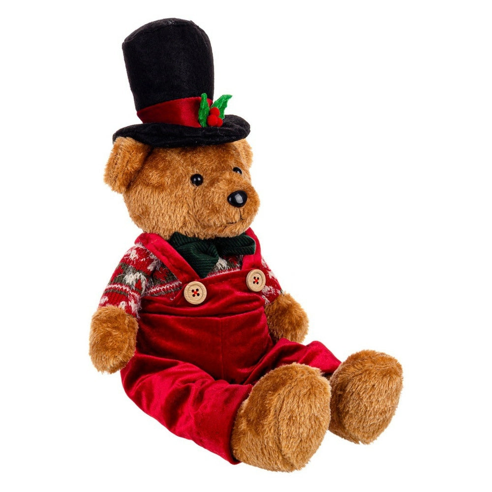Pupazzo Natalizio Orsetto Ralphy 44 cm Decorazione Natale