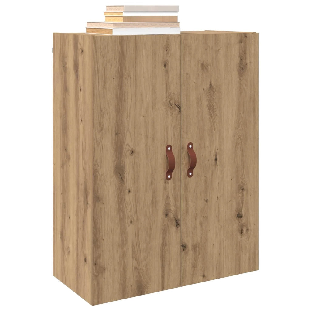 Mobiletto a muro 2 pcs Rovere artigianale 69,5 x 34 x 90 cm 3394573