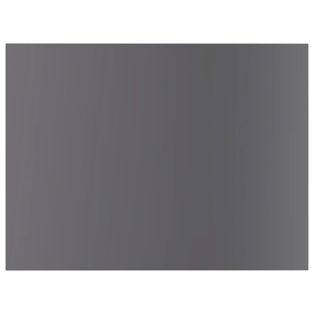Ripiani per Libreria 4 pz Grigio Lucido 40x30x1,5 cm Truciolato cod mxl 59290