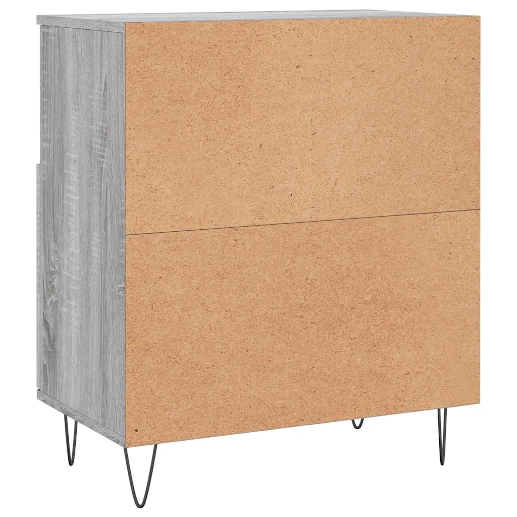 Credenza | Madia | Buffet da pranzo | Armadio da pranzo Grigio Sonoma 60x35x70 cm in Legno Multistrato