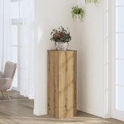 Supporto per Piante Rovere Artigianale 33x33x100 cm Truciolato