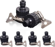 Adattatore per tubi da giardino 6 pezzi - connessione universale per tubi da giardino - adattatore per tubi da giardino - connessione per tubi da giardino - attrezzatura per giardinaggio - stazione di lavaggio auto