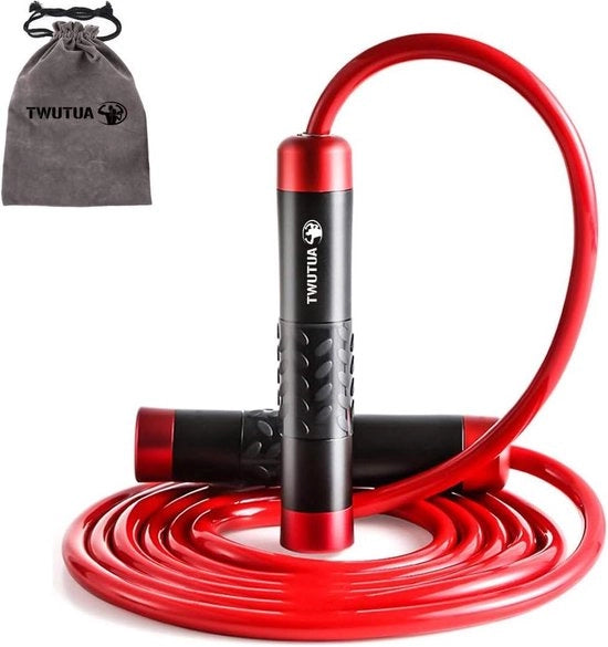 Touw per saltare - 5 kg di peso aggiuntivo - lungo e pesante touw per saltare - 3 m di lunghezza regolabile - senza nodi - per allenamento fitness boxe MMA cardio