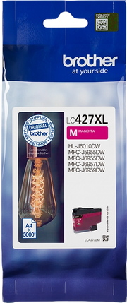 Brother LC427XLM cartuccia d'inchiostro 1 pz Originale Resa elevata (XL) Magenta
