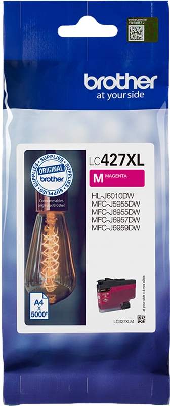 Brother LC427XLM cartuccia d'inchiostro 1 pz Originale Resa elevata (XL) Magenta