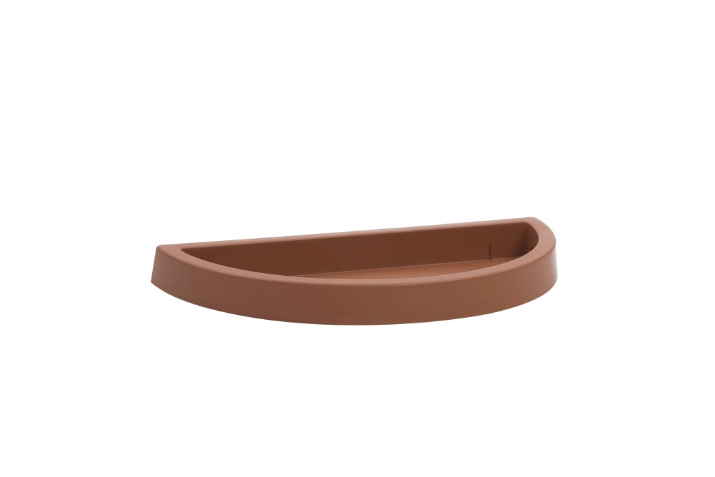 SOTTOVASO IN PLASTICA MEZZALUNA PER EGEO- 1,0 pz