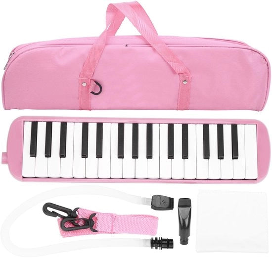 Melodica a 32 tasti - Strumento musicale portatile - Adatto per principianti/adulti - Inclusa custodia portatile - Suono meraviglioso - Pianica

Specifiche tecniche: 
- 32 tasti
- Pianica