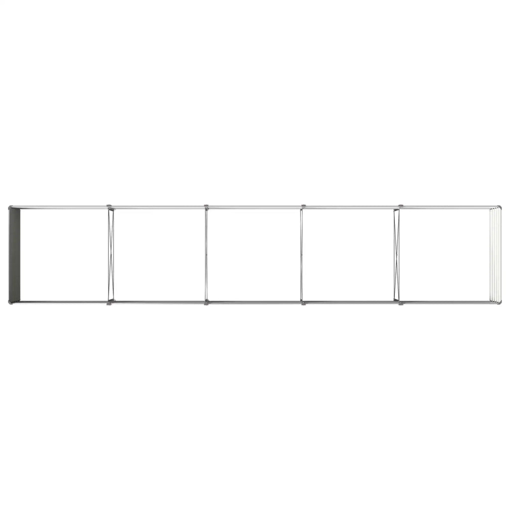 Letto rialzato da giardino Antracite 400 x 80 x 55 cm 8006433