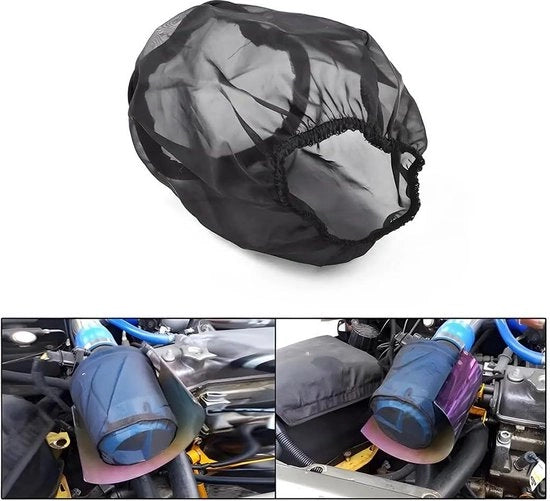 Filtro d'aria Protezione - protezione contro la polvere - motociclo - filtro d'aria per motociclo - protezione filtro d'aria prefiltrante - protezione filtro d'aria di aspirazione (12 cm x 15 cm)