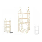 Trade Shop - Organizer Per Armadi 4 Ripiani Con Ganci Grucce Salvaspazio 80 X 29 X 29cm 70945 -