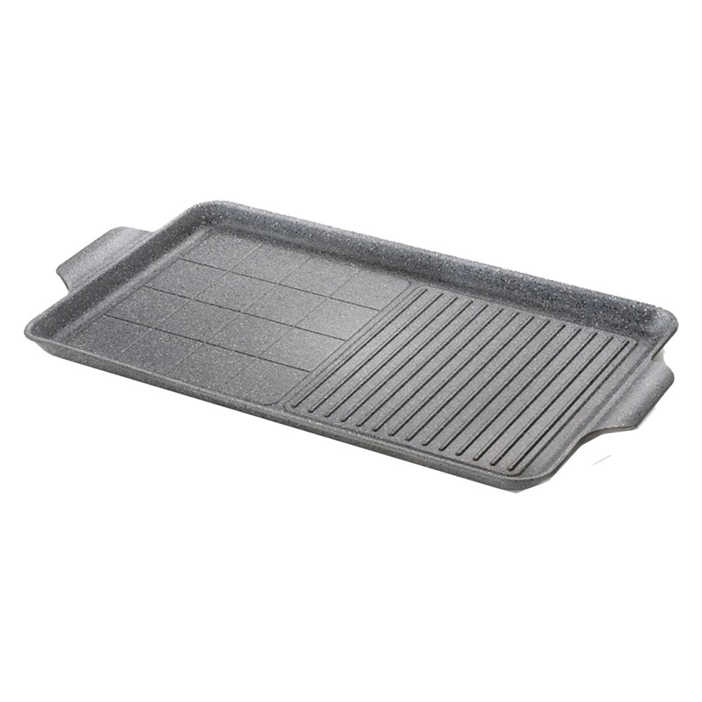 PIASTRA GRILL 'CUORE DI PIETRA' cm. 50 x 30  - ACCADEMIAMUGNANO