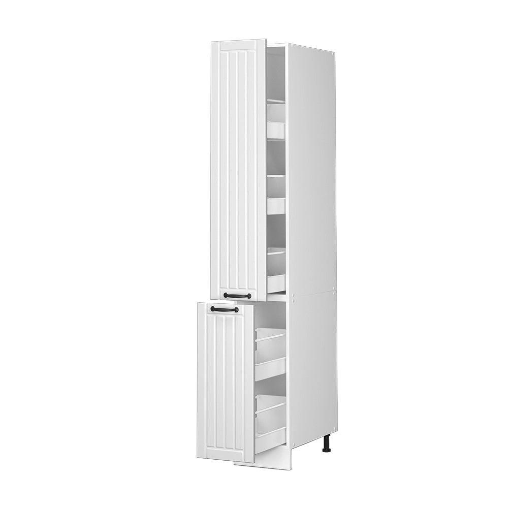 Vicco Mobile bagno alto Bianco casa di campagna 30 x 206.8 cm