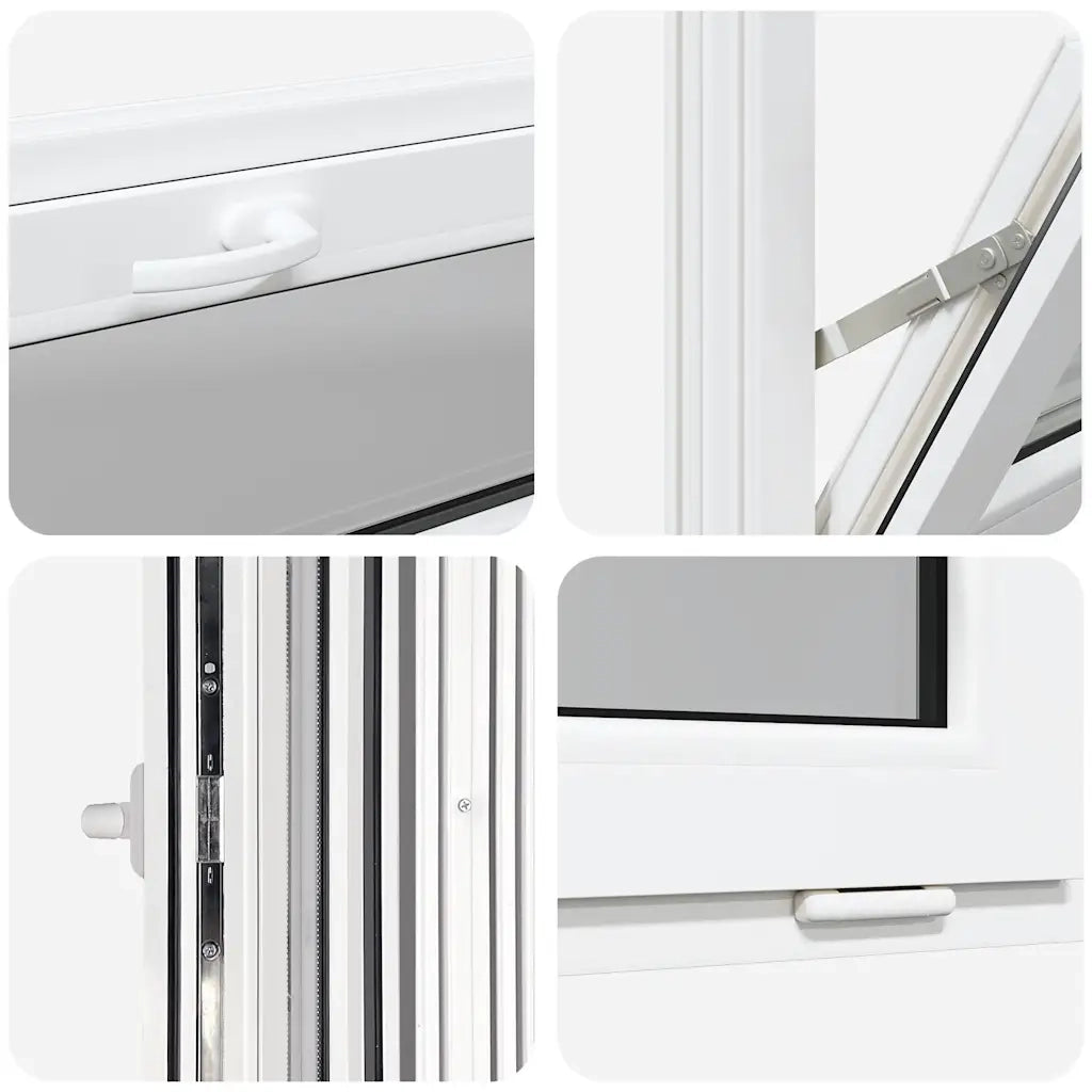 Finestra Seminterrato RISOR 90x40 cm Tilt 3 Vetri Bianco 4108379