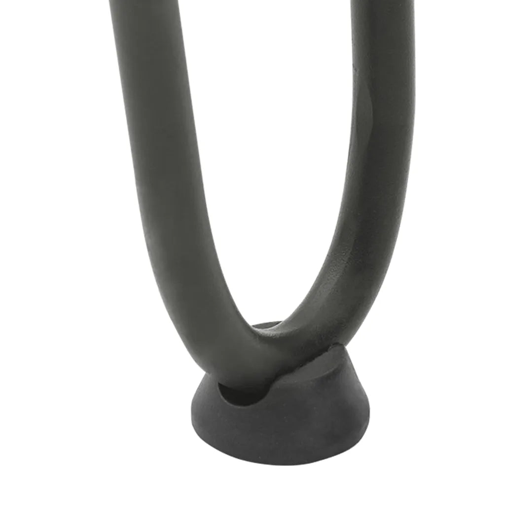 Gambe a forcina per tavolino 4 pz | Piede del tavolo antracite 30 cm acciaio massiccio