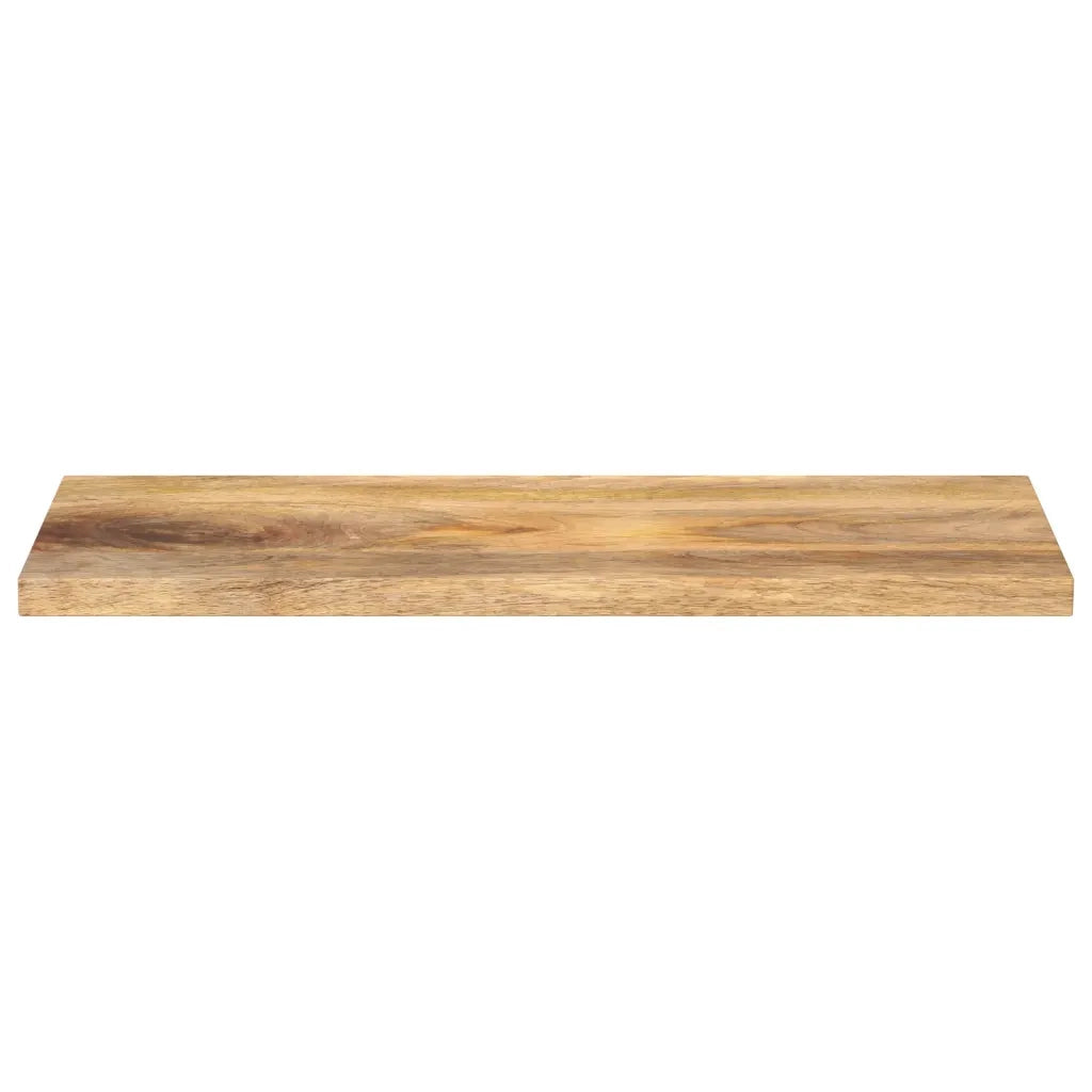 Piano per Tavolo 80x30x3,8 cm Rettangolare Legno Massello Mango 371501