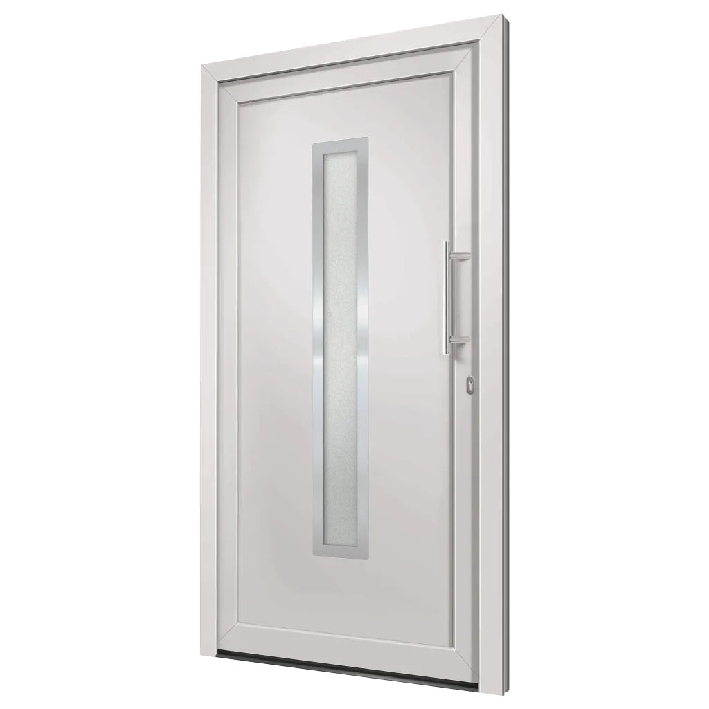 Porta di Ingresso Bianca 98x208 cm 279232