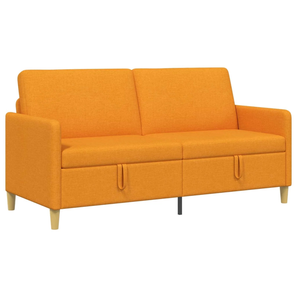 Divano con Storage Giallo Scuro 172 x 78 x 87 cm Poliestere 42036956