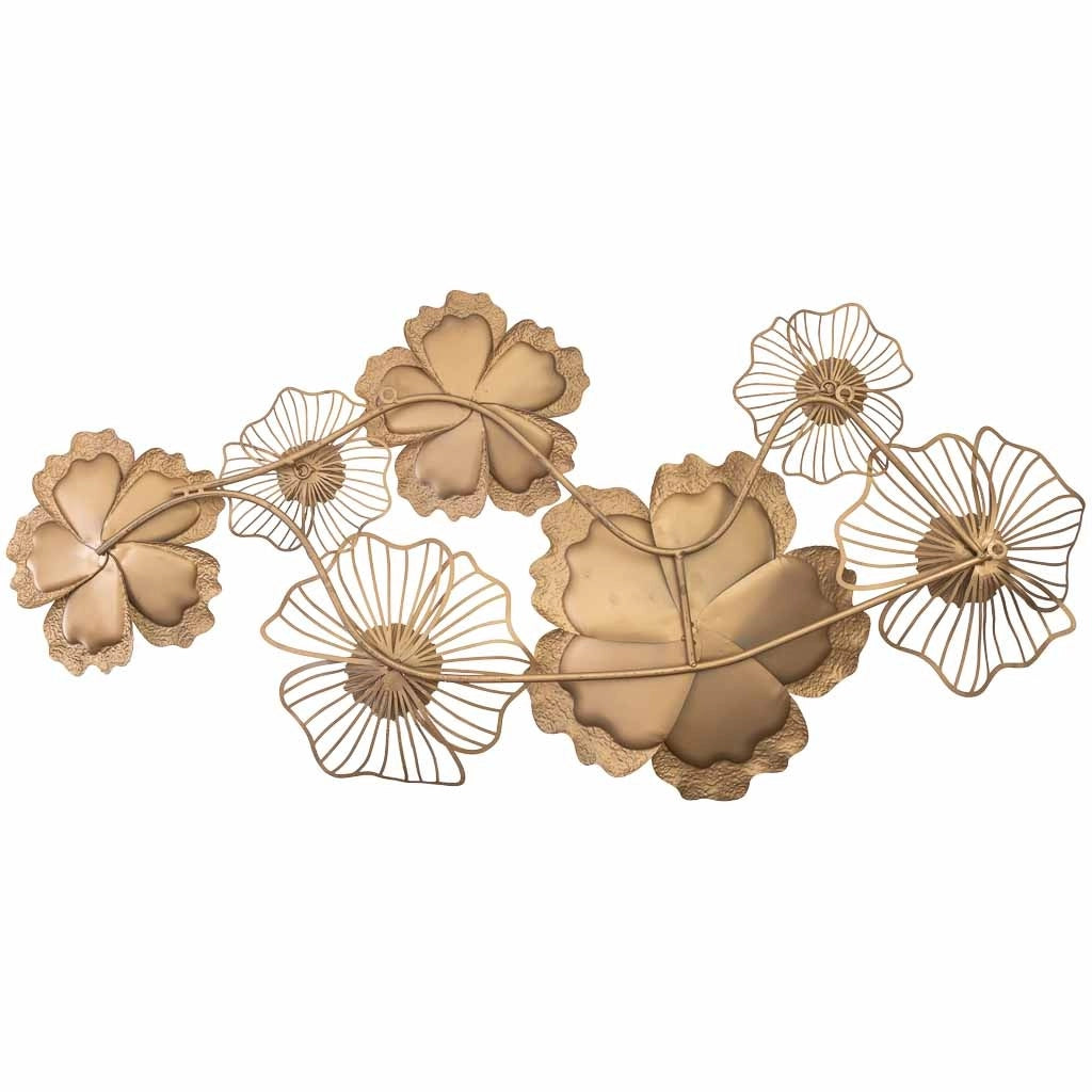 Carta da parati decorativa in metallo 116,8x54,0x10,2