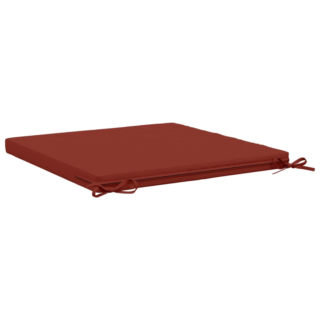 Cuscini per Sedia in 4 Pezzi SOEST 4 pz 100% Poliestere Rosso 945008
