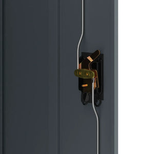 Armadio Classificatore Antracite 90x40x140 cm in Acciaio 339747