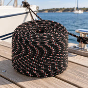 Boat Rope, Black, 10 Mm, 25 M, Polypropylene