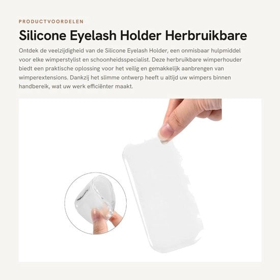 Sostegno ciglia Rinnovabile - Pads in silicone - Piastra ciglia falso - Adesivo frontale - Estensione ciglia - Disegno antiscivolo - Piastra ciglia