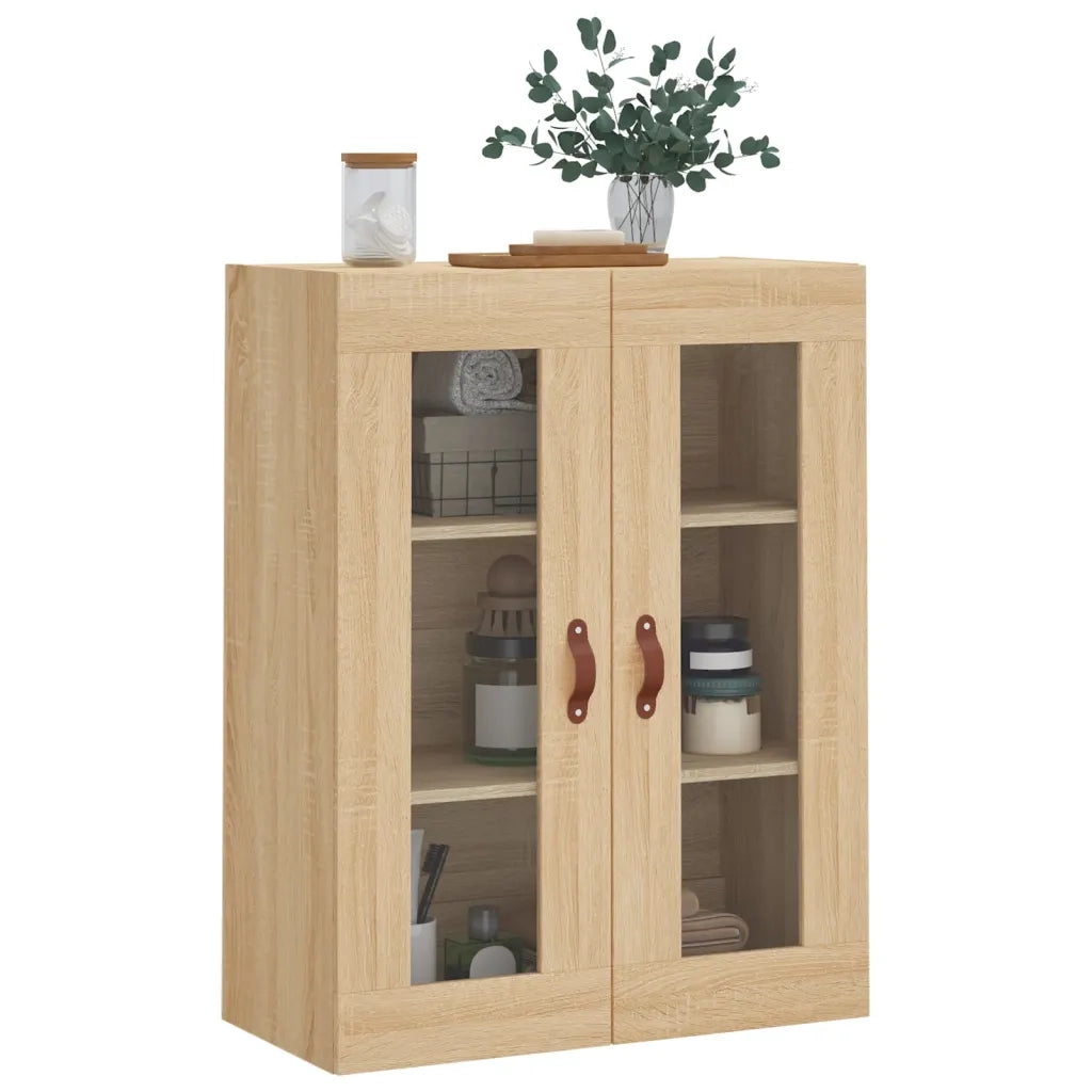 Mobile a Parete Rovere Sonoma 69,5x34x90 cm 828455
