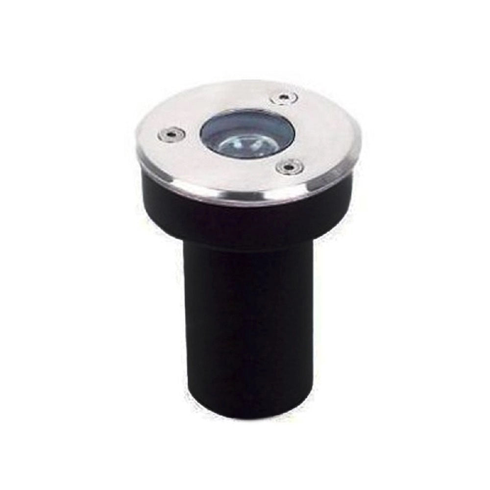 Trade Shop - Faretto Calpestabile Incasso Terra Rotondo 1w Led Bianco Freddo E Bianco Caldo - -bianco Caldo      -