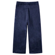 Pantaloni da Bambino in Velluto Blu Scuro 104 CFW8664972