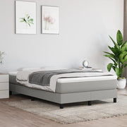 Struttura Letto a Rete a Molle-Giroletto Grigio Chiaro 120x200 cm Tessuto 786527