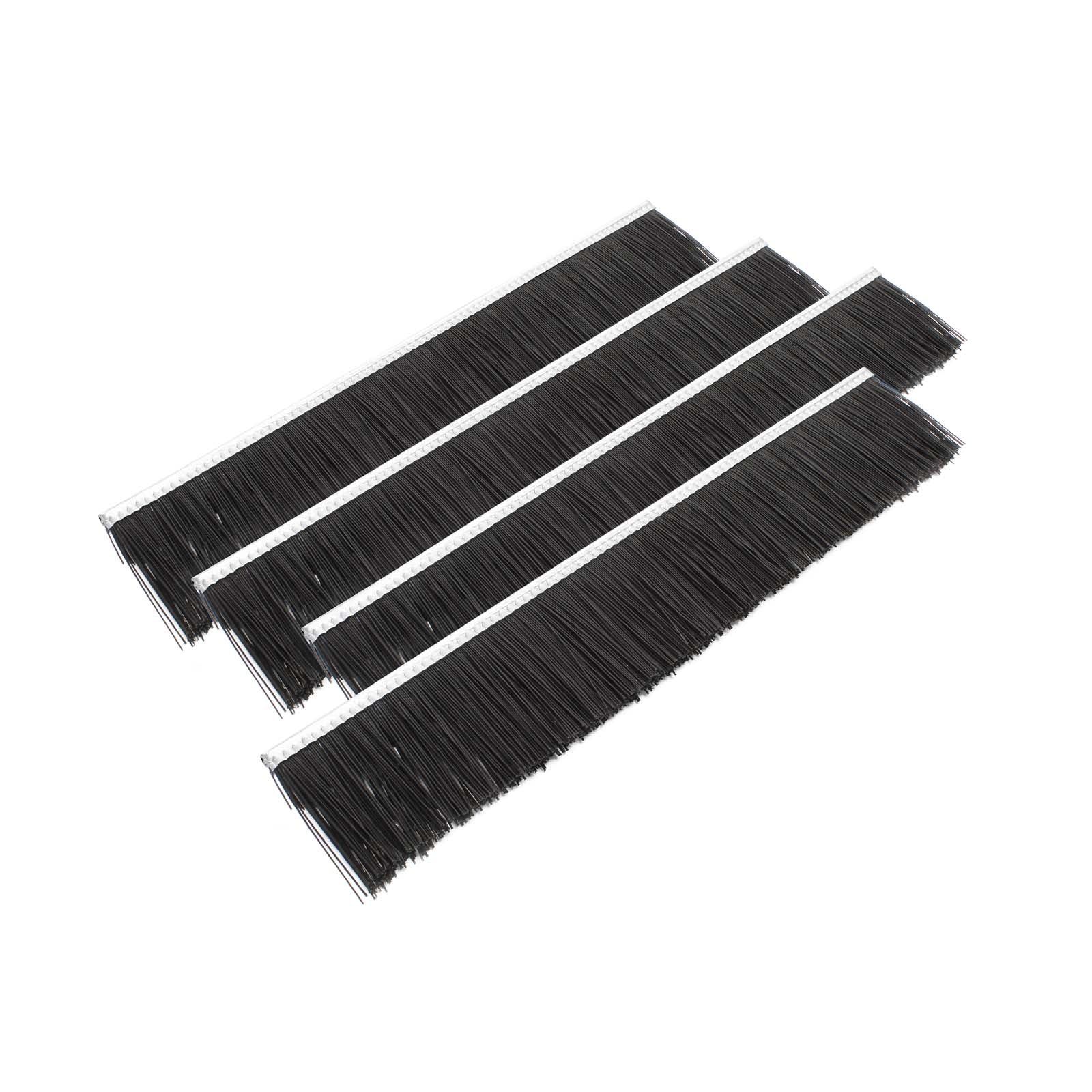 Spazzole di ricambio 50 cm per spazzatrice da prato da 95 cm 4 pezzi Trattorino tosaerba