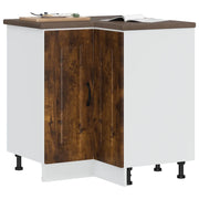 vidaXL Mobile Base ad Angolo Cucina Kalmar Rovere Artigianale